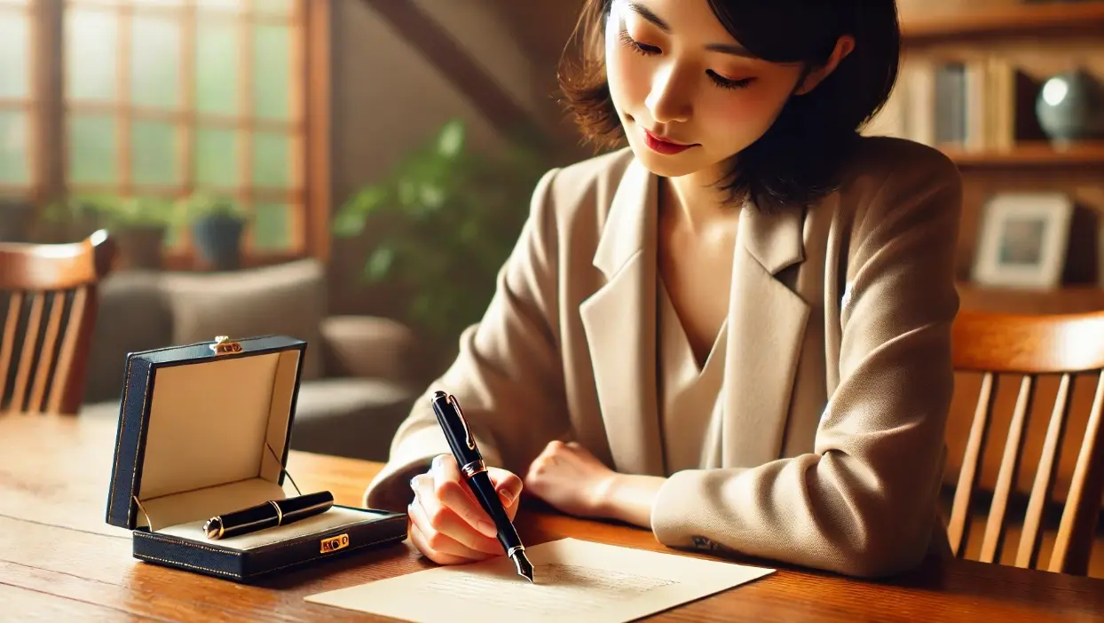 万年筆を女性に贈る意味とは？